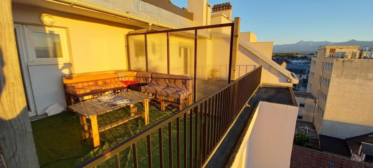 La Dolce Vita -T2 52M2- Dernier Etage- Terrasse-Parking-Wifi Fibre Apartment ตาร์บ ภายนอก รูปภาพ