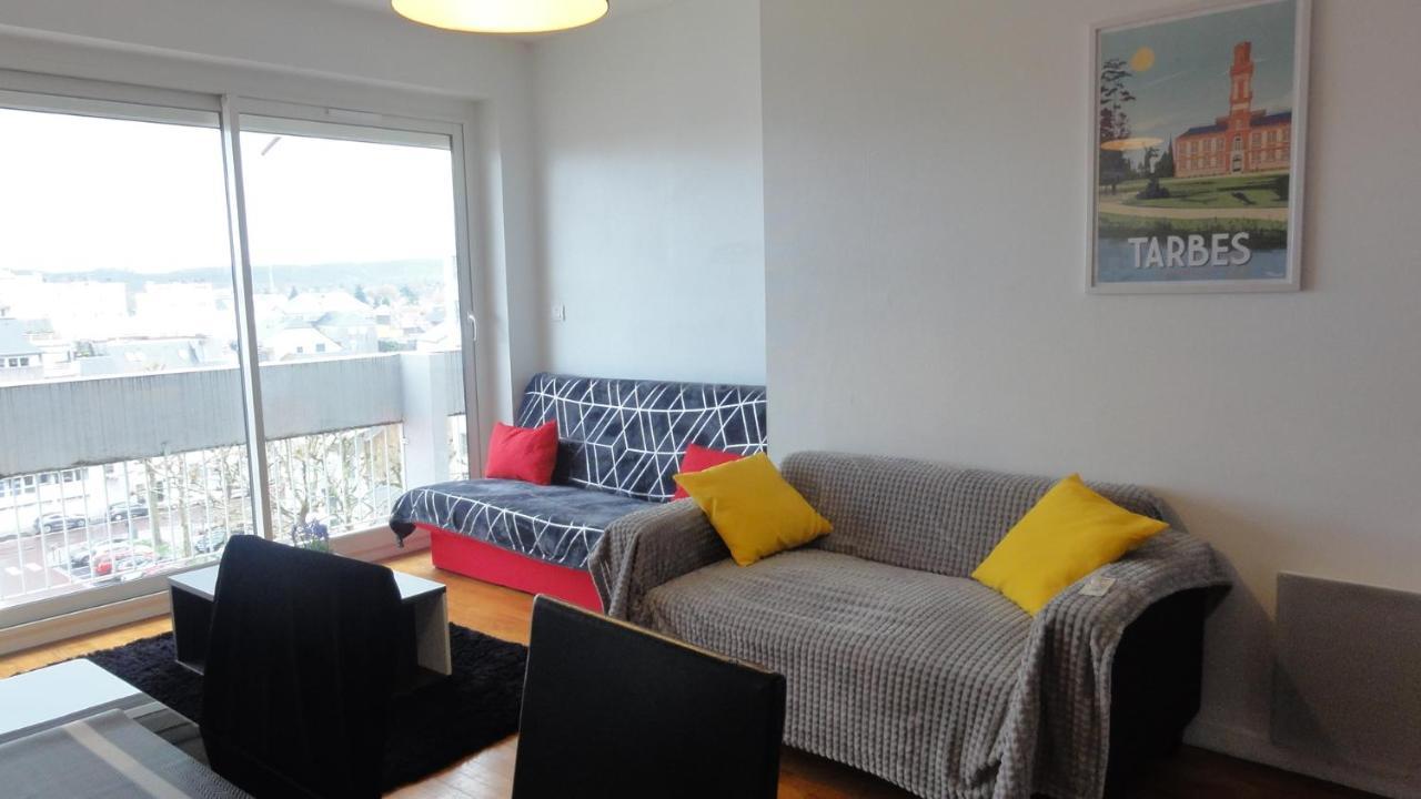 La Dolce Vita -T2 52M2- Dernier Etage- Terrasse-Parking-Wifi Fibre Apartment ตาร์บ ภายนอก รูปภาพ