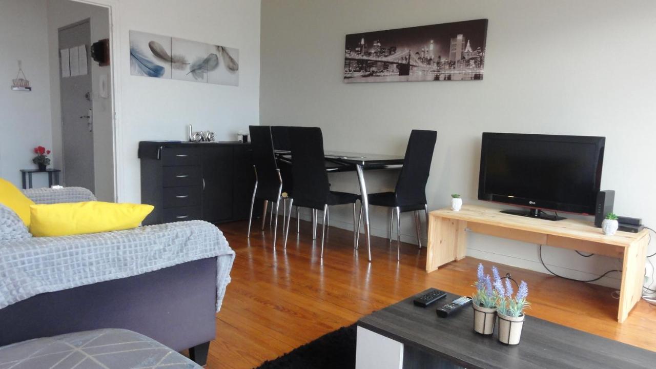 La Dolce Vita -T2 52M2- Dernier Etage- Terrasse-Parking-Wifi Fibre Apartment ตาร์บ ภายนอก รูปภาพ
