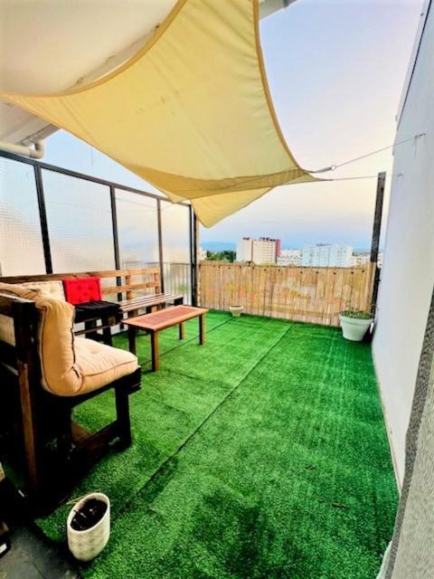 La Dolce Vita -T2 52M2- Dernier Etage- Terrasse-Parking-Wifi Fibre Apartment ตาร์บ ภายนอก รูปภาพ